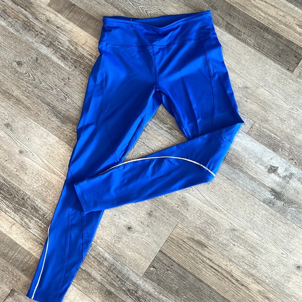 Forever 21 Blue Athletic Full Length Leggings